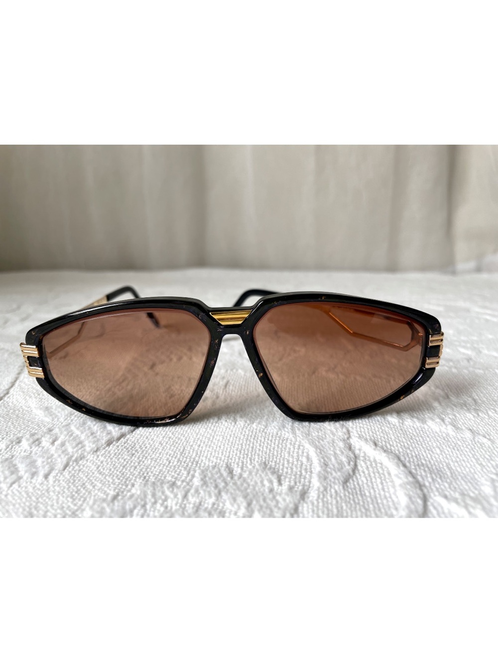 Alpina Genesis Project by Zucchelli brown gold flake pristine Frames 58-12-135